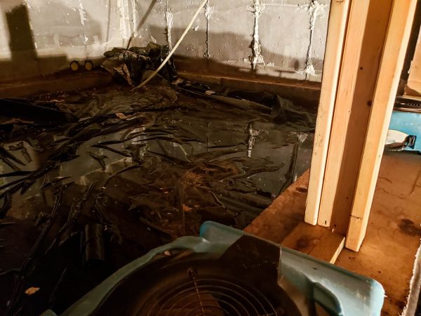Crawlspace Water Cleanup in Orland Park